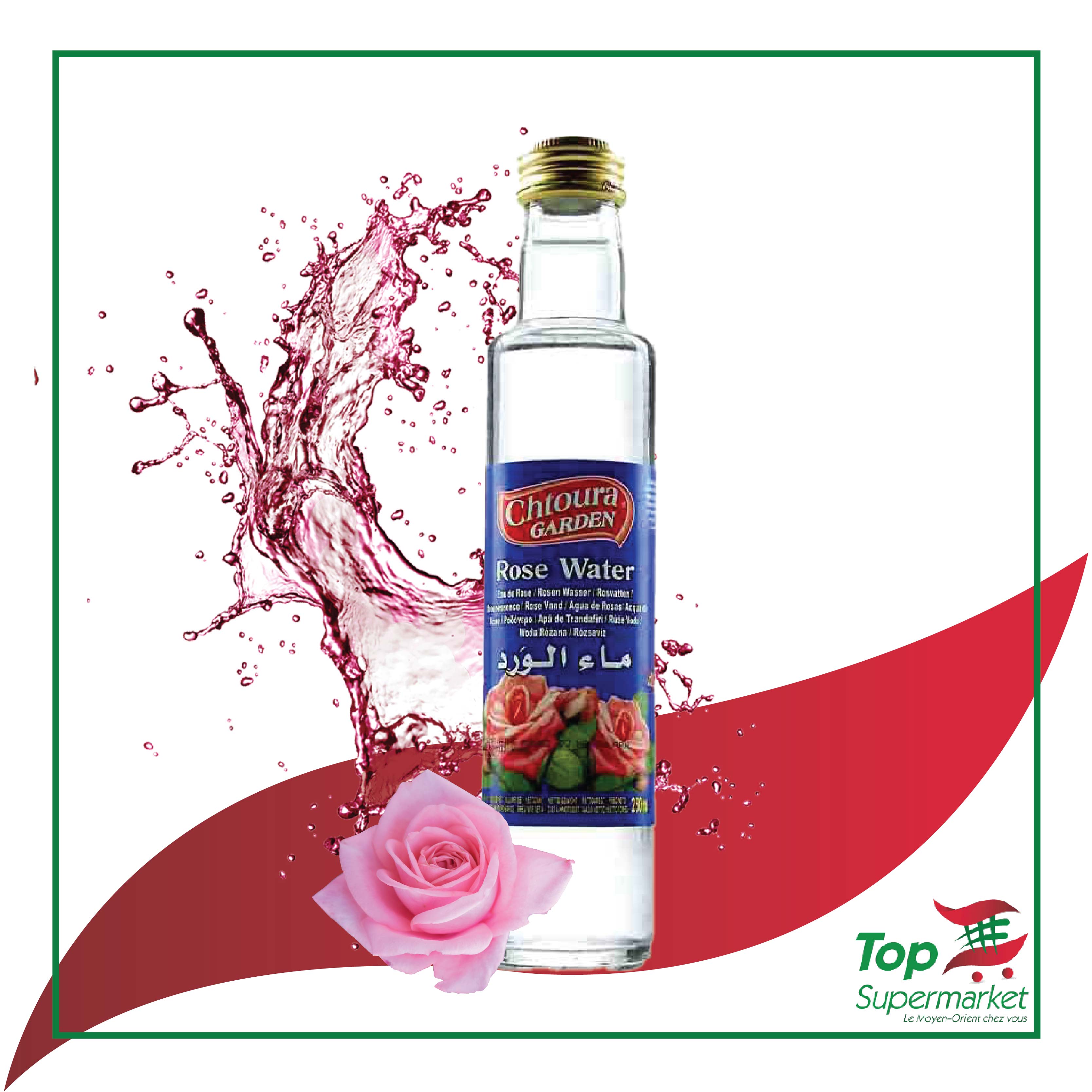 Chtoura Garden eau de rose 500ml